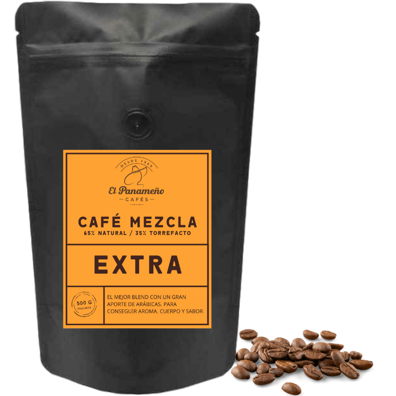 Mezcla Extra 65 Natural 35 Torrefacto 500gr Cafés el